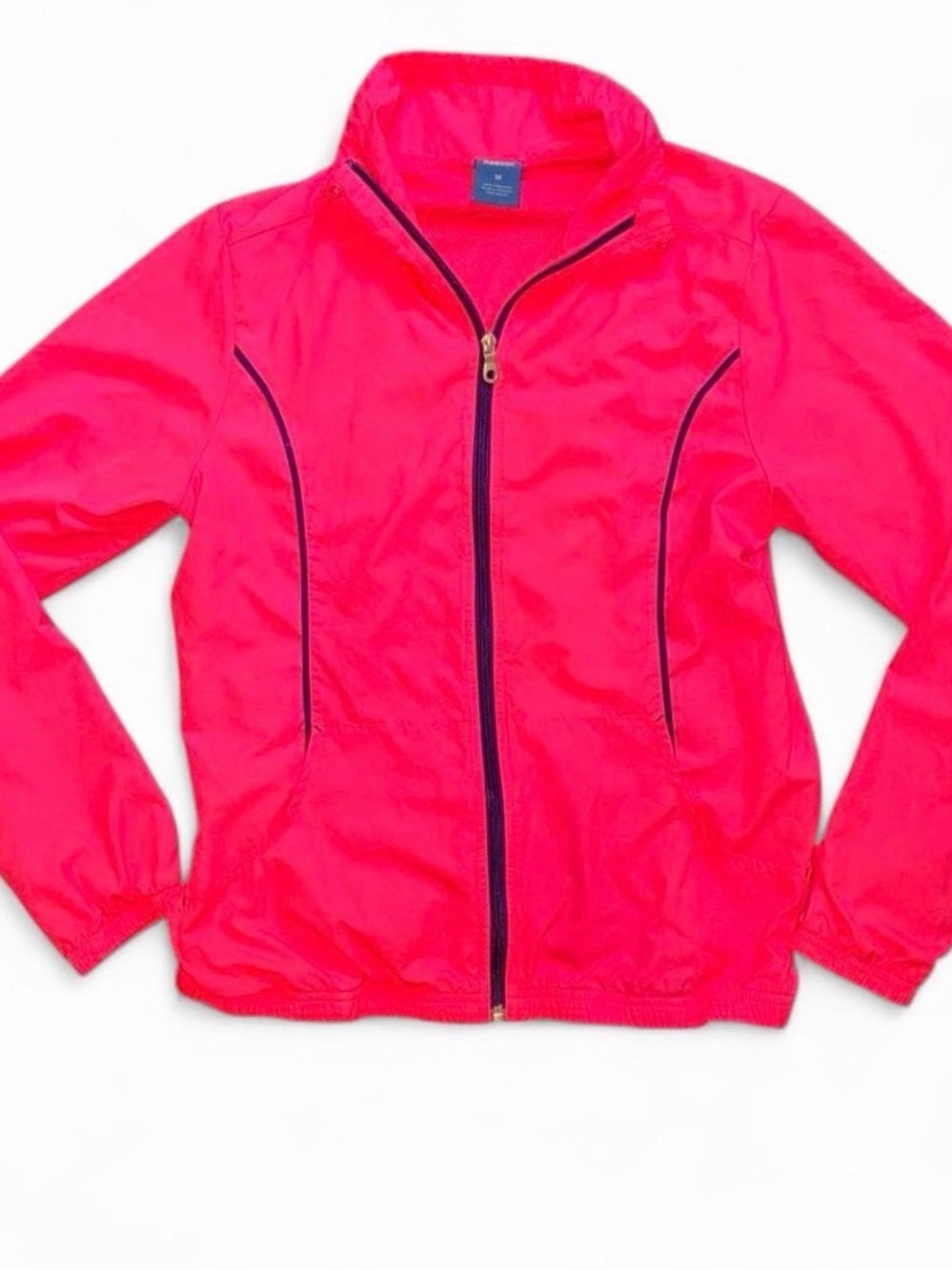 Women’s Reebok Bright Pink Windbreaker Jacket